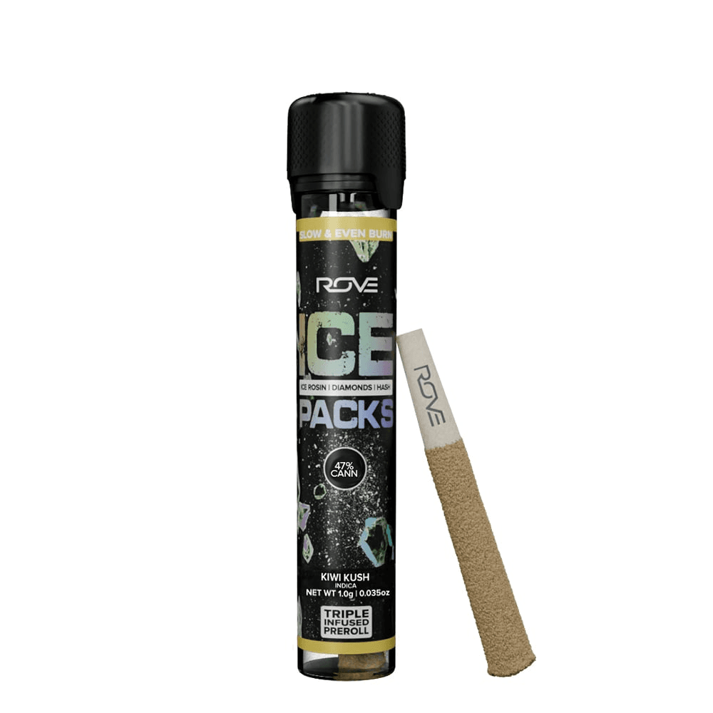 Kiwi Kush 1g Infused Ice Pack Preroll