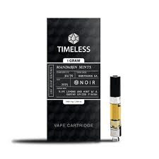 Mandarin Mints 1g Live Resin Vape Cartridge
