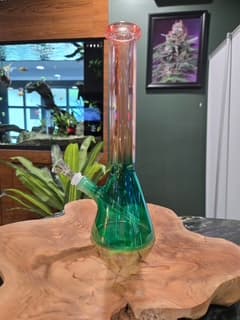 Multi-Colored 10" Glass Bong