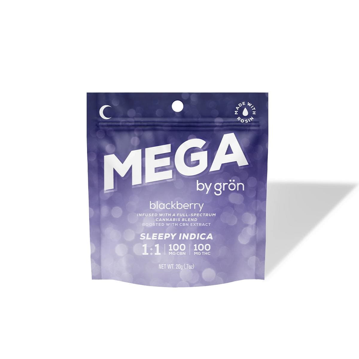 Blackberry 1:1 CBN:THC Mega Pearl