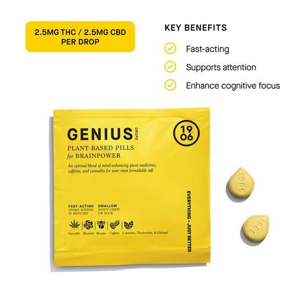 Genius Tablets 4pk Pouch