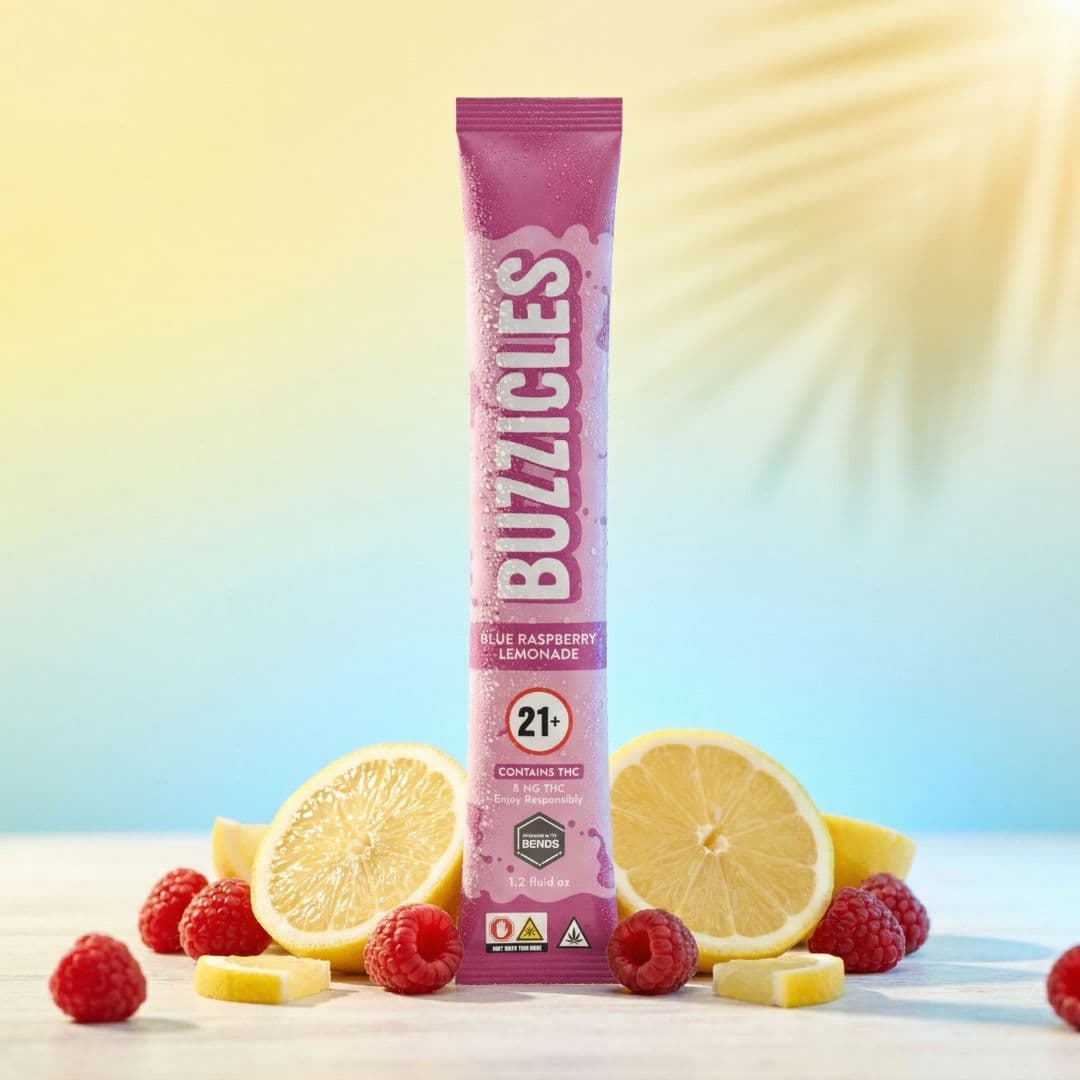 Blue Raspberry Lemonade Buzz Infused Ice Pop