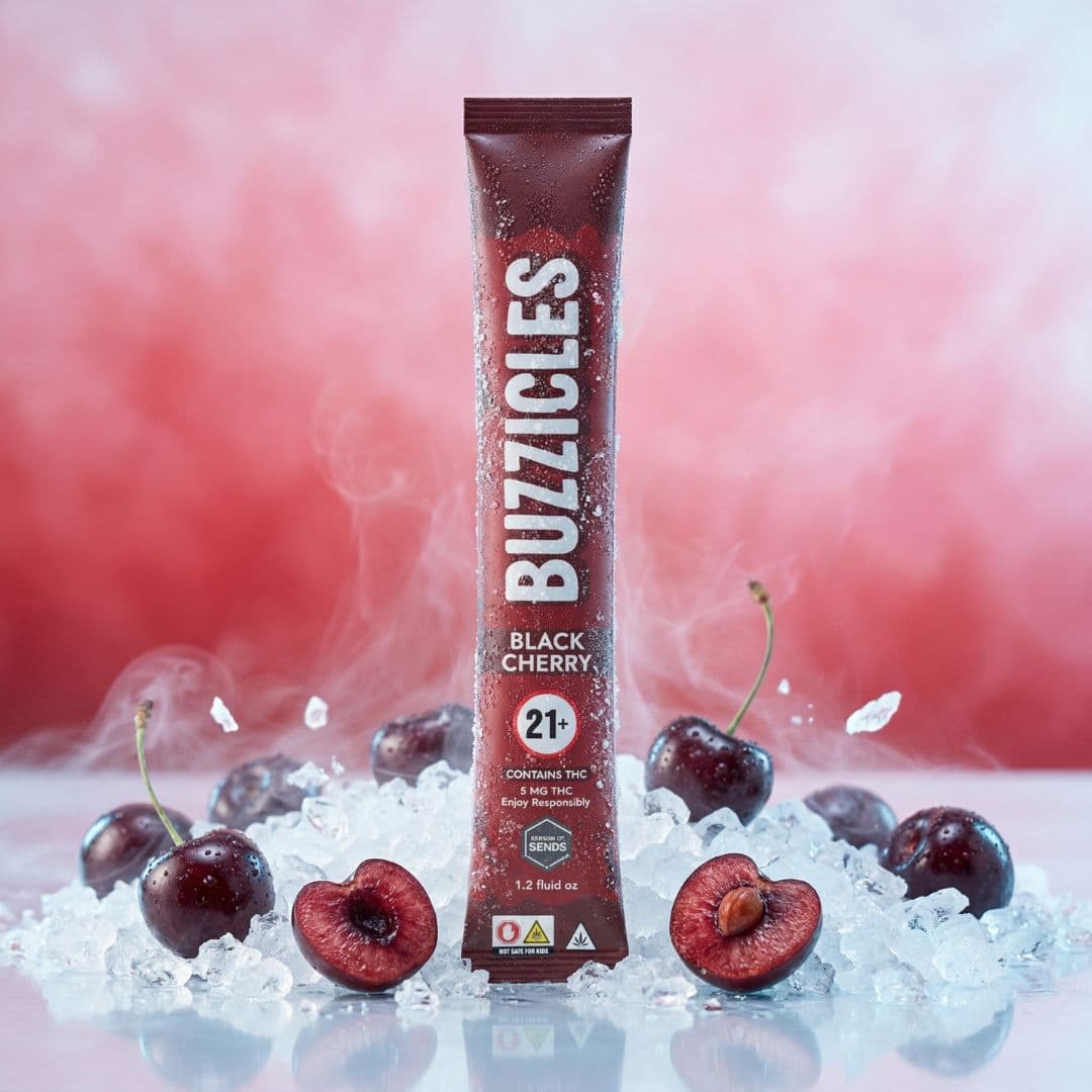 Black Cherry Chill Infused Ice Pop