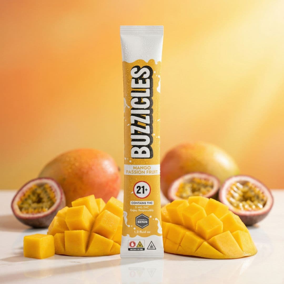 Mango Passion Fruit Vibe Infused Ice Pop