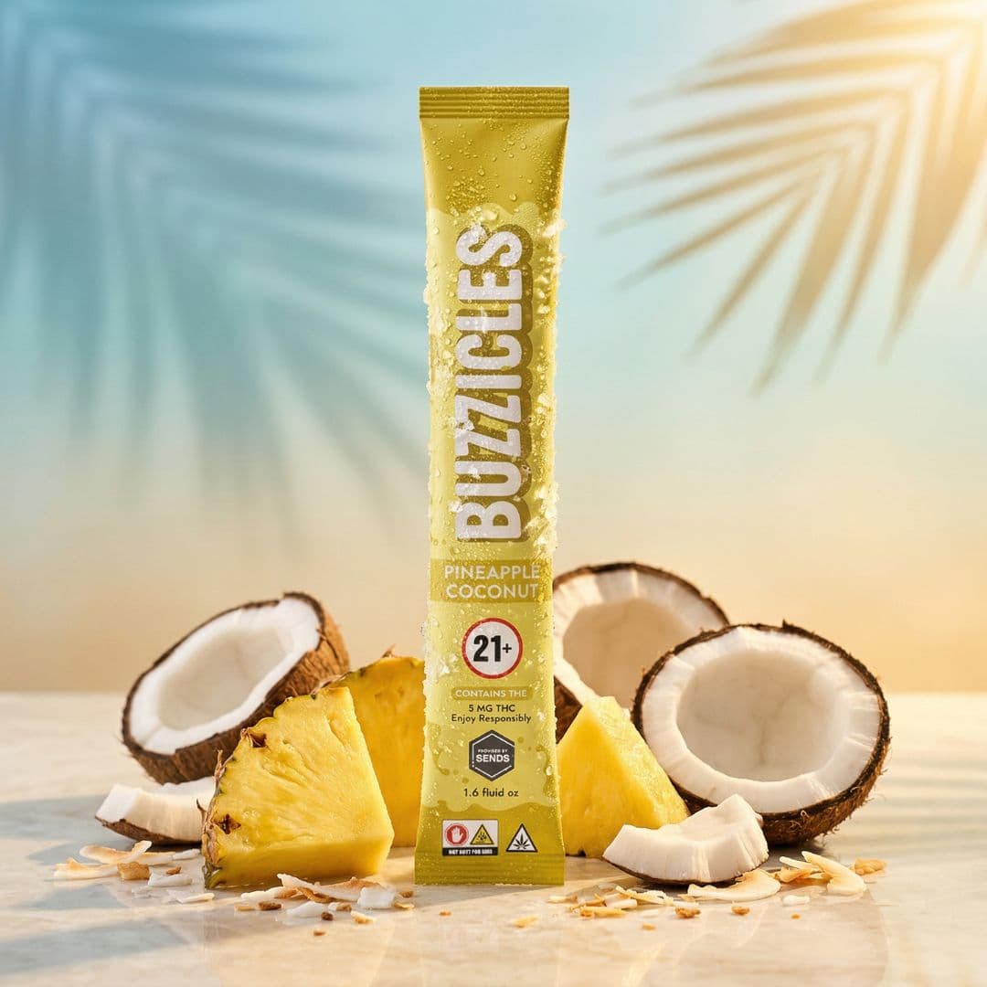Pineapple Coconut Drift Infused Ice Pop