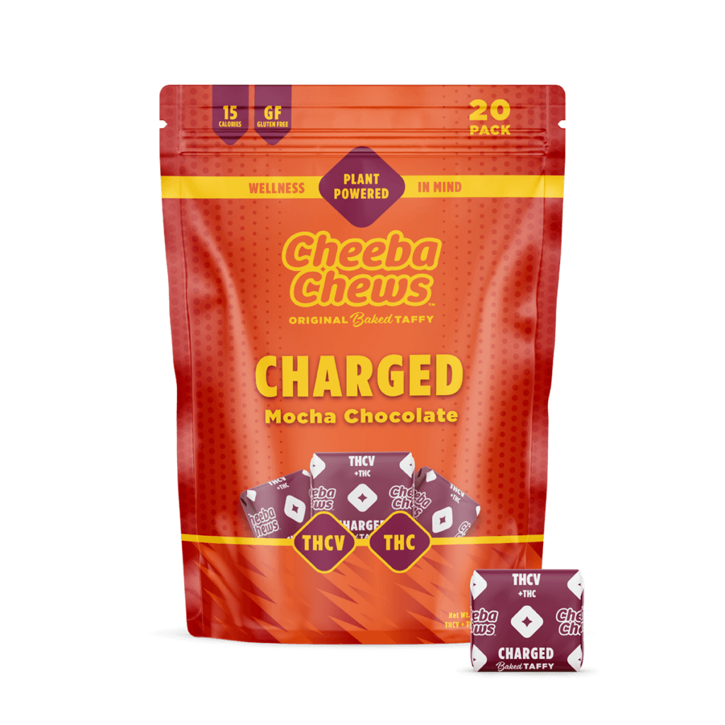 Charged Mocha Chocolate 2:1 THC:THCV Chews