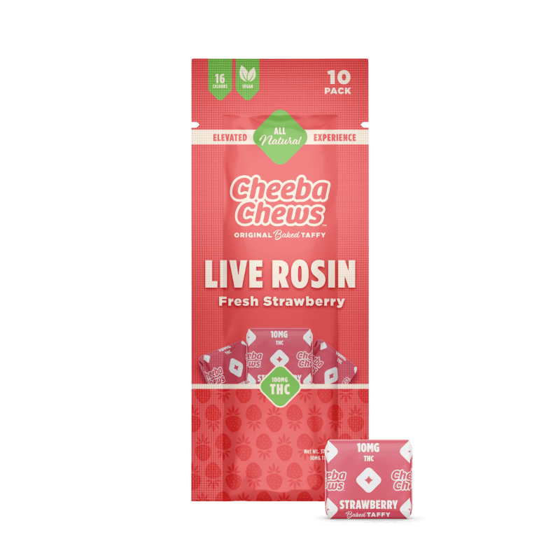 Fresh Strawberry Live Rosin Chews