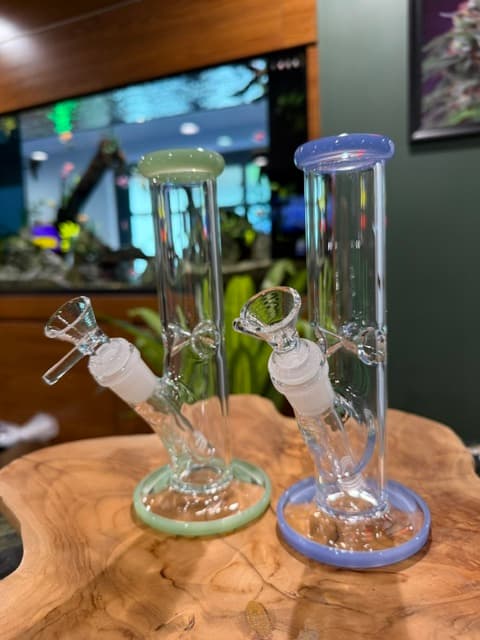 8" Straight Tube Bong