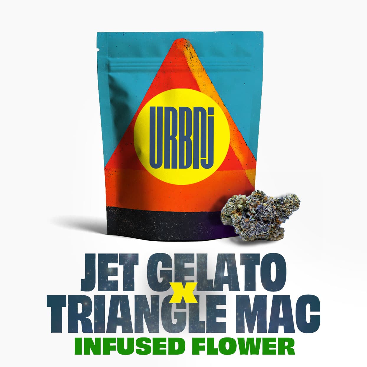 Jet Gelato x Triangle Mac Mintz 3.5g Infused Flower