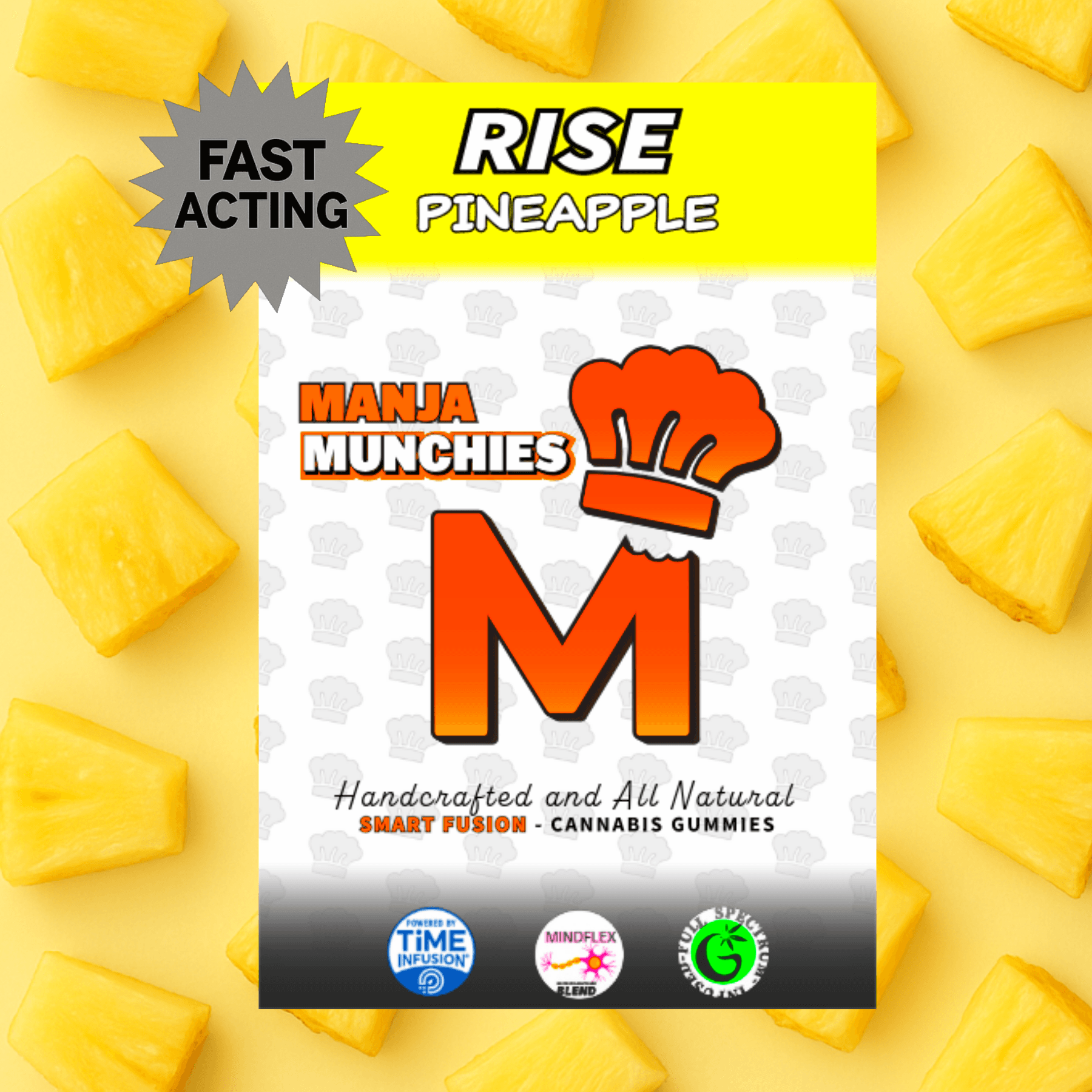 Rise Pineapple Edibles
