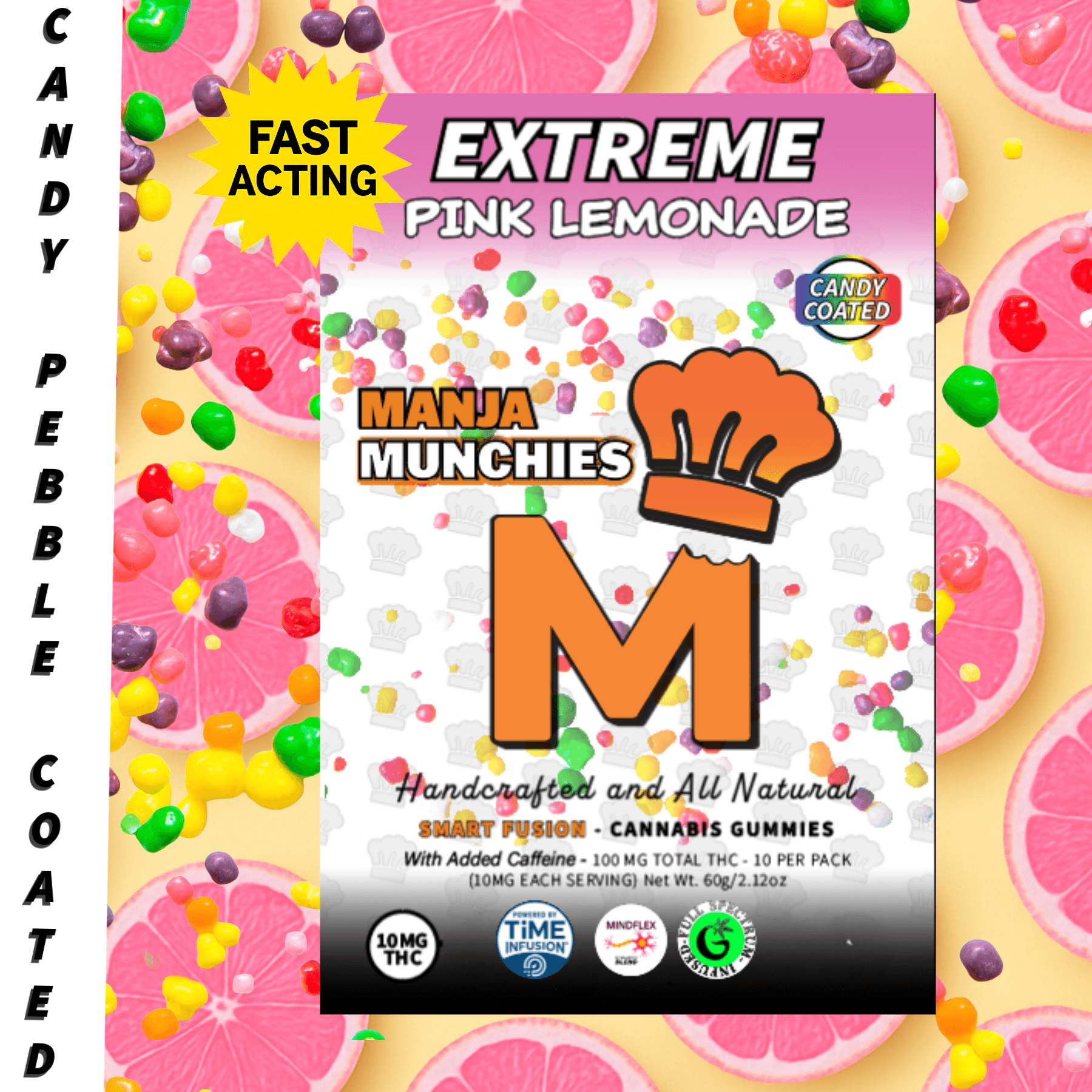 Extreme Pink Lemonade Edibles