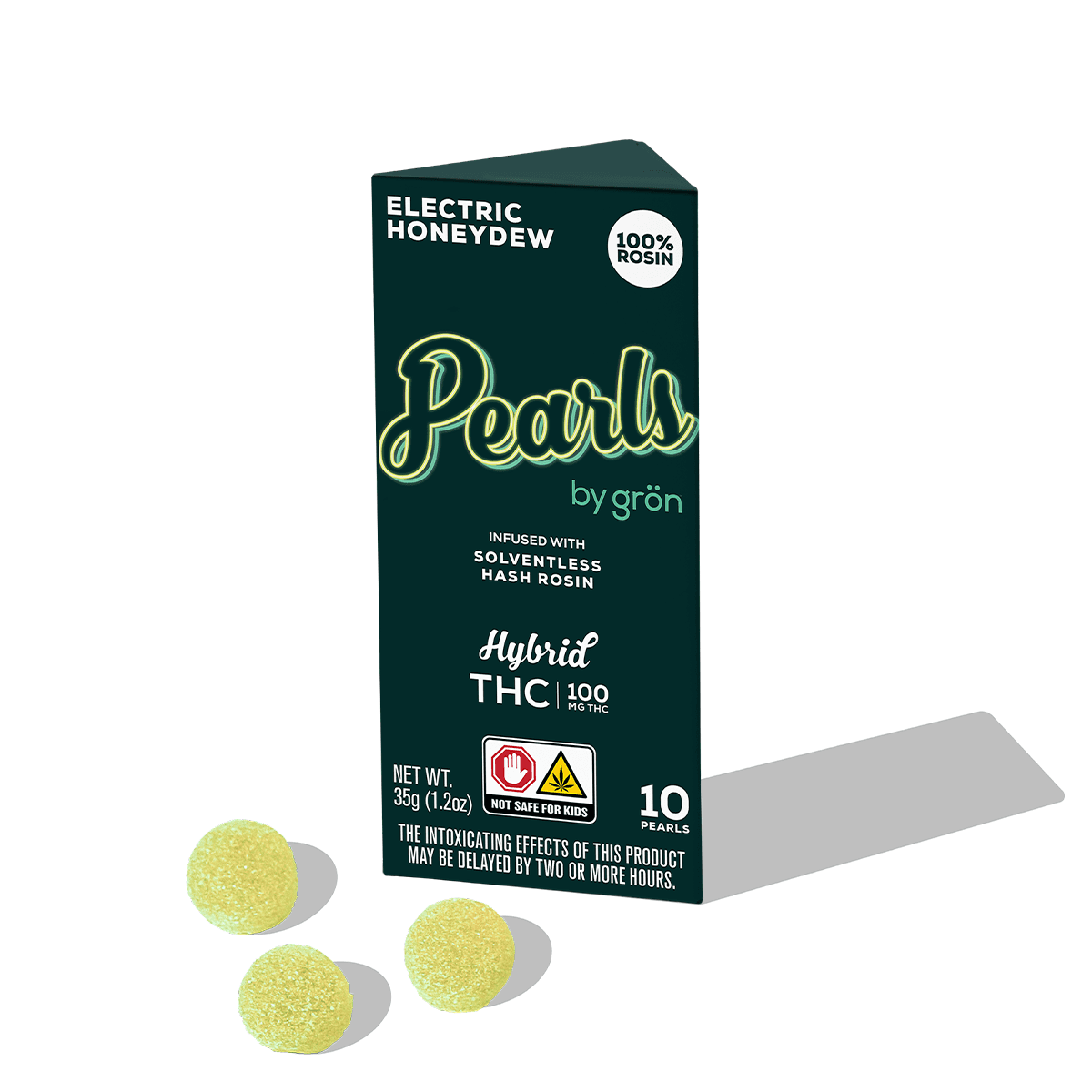 Electric Honeydew Live Rosin Pearls