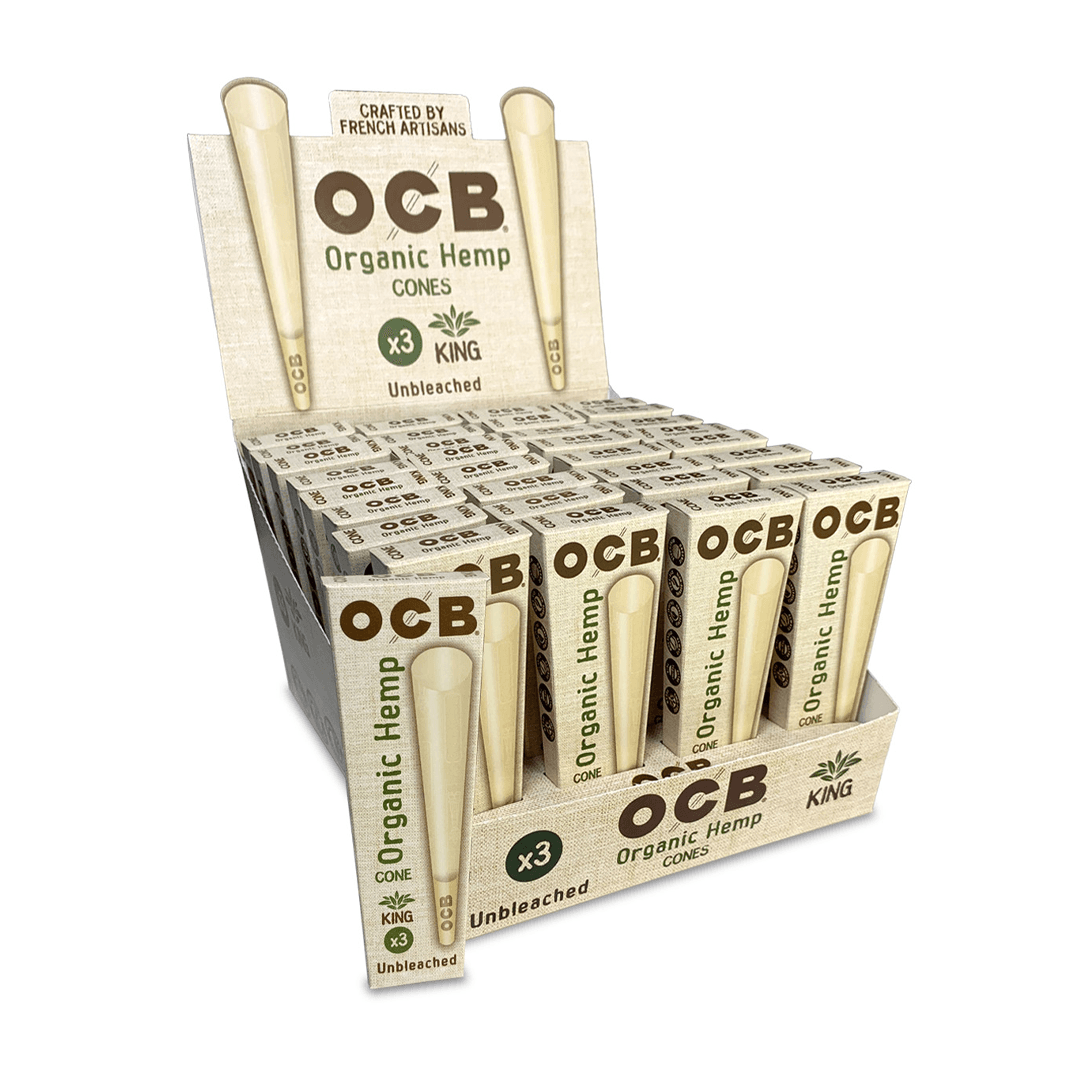 OCB Organic Hemp Cones King