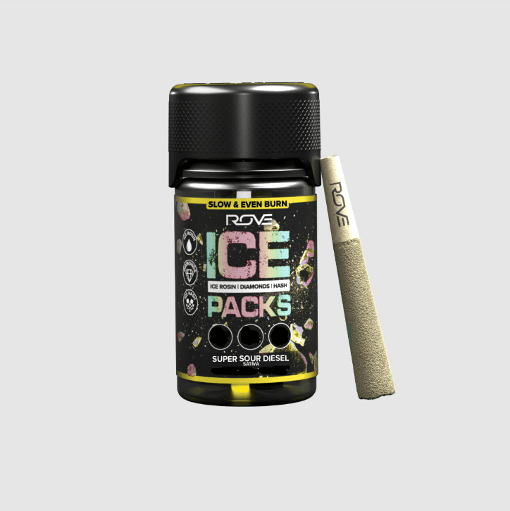 Super Sour Diesel 5pk/3g Infused Ice Pack Prerolls