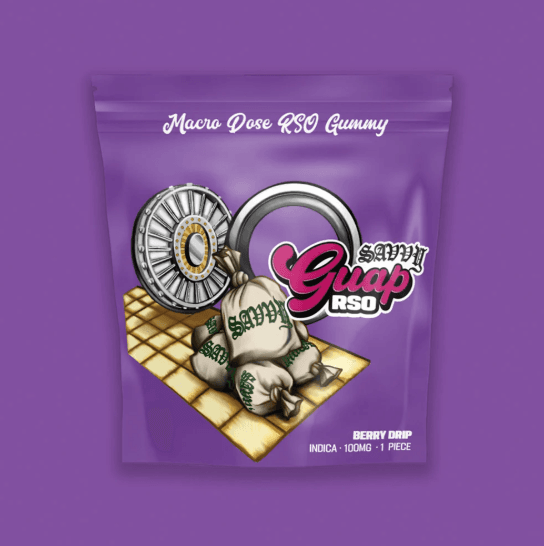 Berry Drip RSO Guap 100mg/1pk Edible