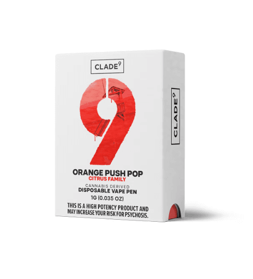 Orange Push Pop 1g AIO