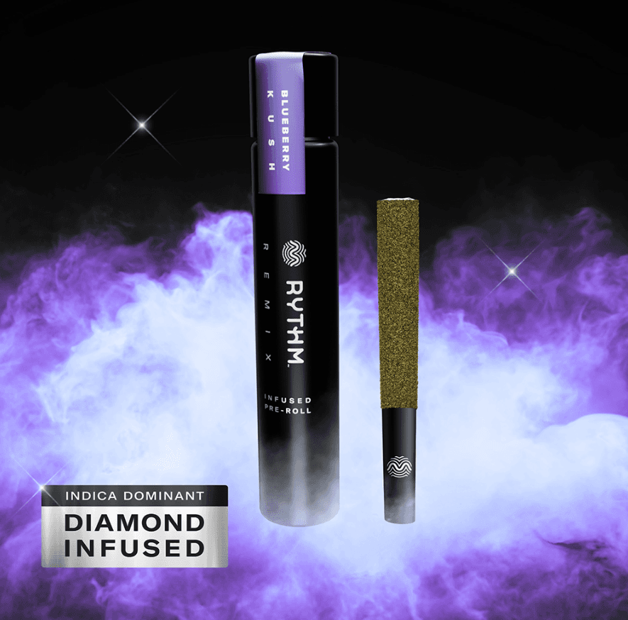 Blueberry Kush 1g Remix Infused Preroll