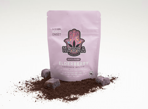 Elderberry 2:1 THC:CBN Rapid Onset Edibles