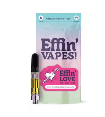 Love Seductive Strawberry Champagne 14:1:1 THC:CBD:CBC 1g Cartridge