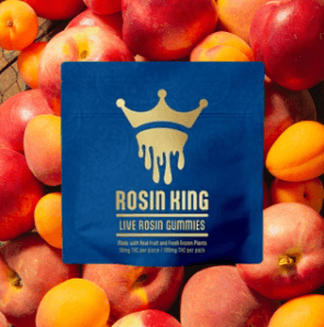 Apricot Peach Live Rosin Edibles