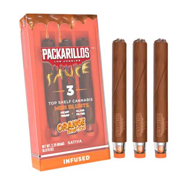 Orange Eruption 3pk/2.25g Infused Blunts