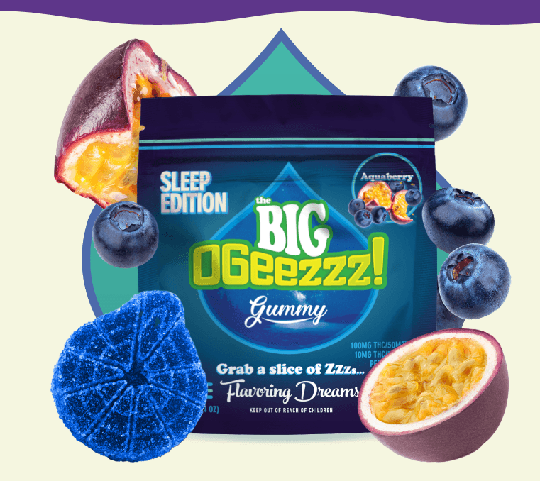 The BIG OGeez! Aquaberry 2:1 CBN Edible