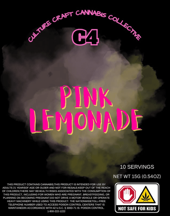 Pink Lemonade Rush Powder