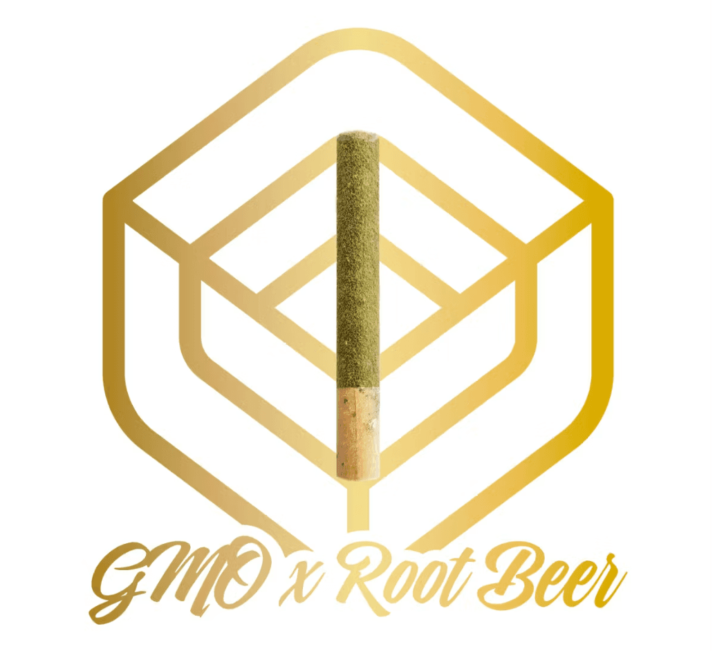 GMO x Root Beer 1g Kief Infused Preroll