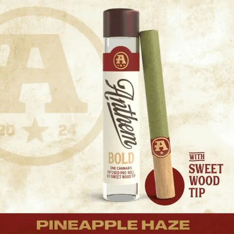 Pineapple Haze 1g Infused Preroll