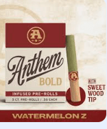 Watermelon Z 5pk/2.5g Infused Prerolls