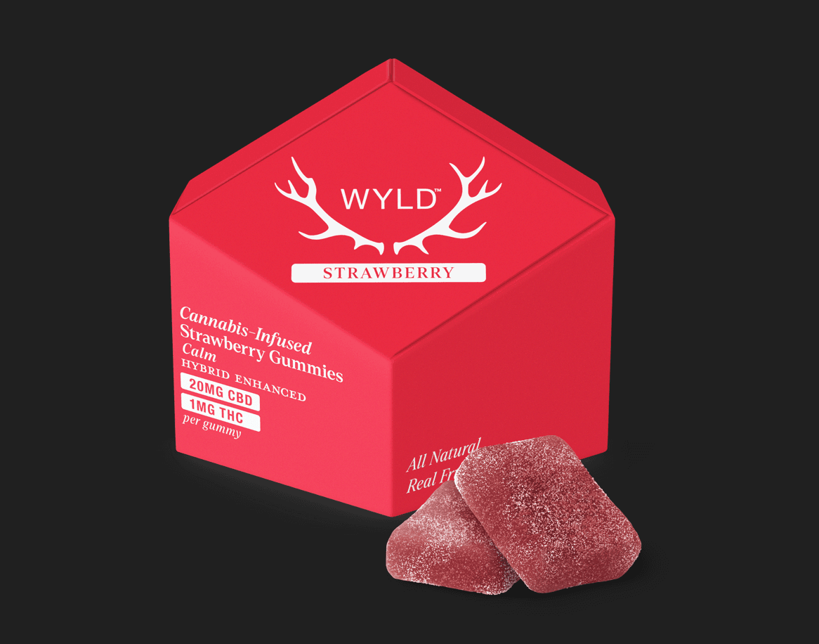 Strawberry 20:1 CBD:THC Edibles