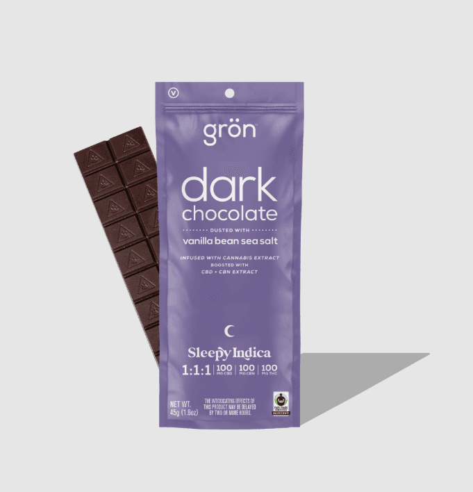Dark Chocolate 1:1:1 CBN/CBD/THC Sleepy Indica