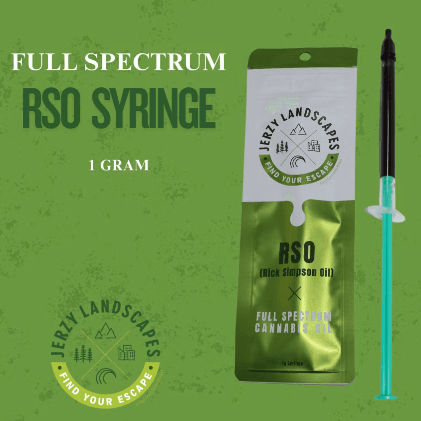 Rick Simpson Oil 1g Solventless Syringe