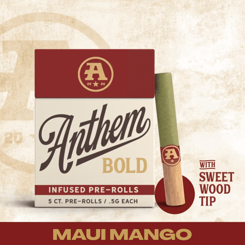 Maui Mango 5pk/2.5g Infused Prerolls