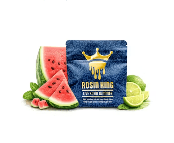 Sour Watermelon Lime Live Rosin Edibles