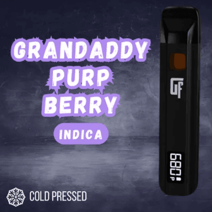 Grandaddy Purp Berry Cold Pressed Live Rosin 2g AIO