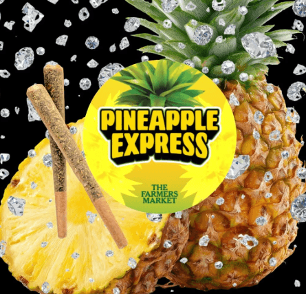 Pineapple Express Diamond Infused 2pk/1.5g Prerolls