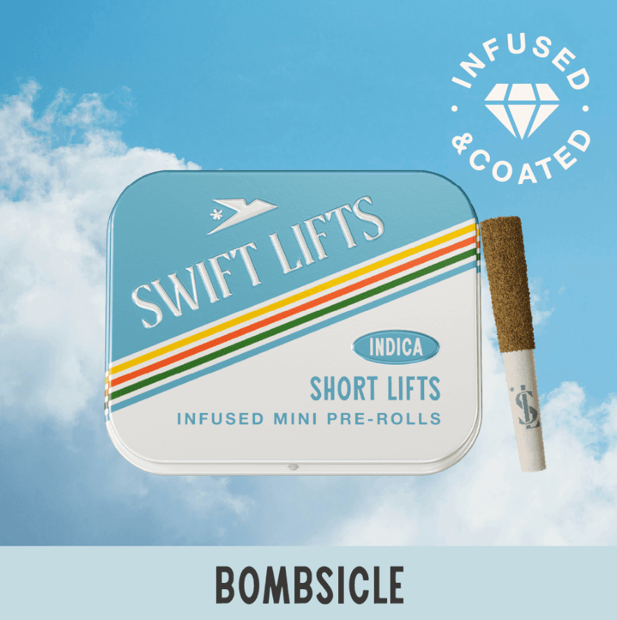 Bombsicle 5pk/2.5g Kief Infused Prerolls