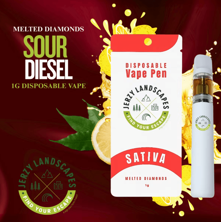 Sour Diesel 1g Melted Diamonds AIO