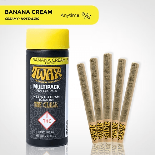 Banana Cream 5pk/3g Infused Prerolls