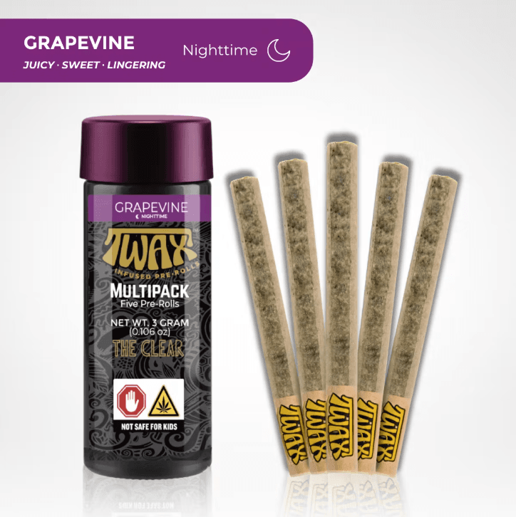 Grapevine 5pk/3g Infused Prerolls