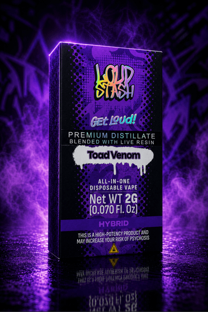 Toad Venom 2g Live Resin AIO