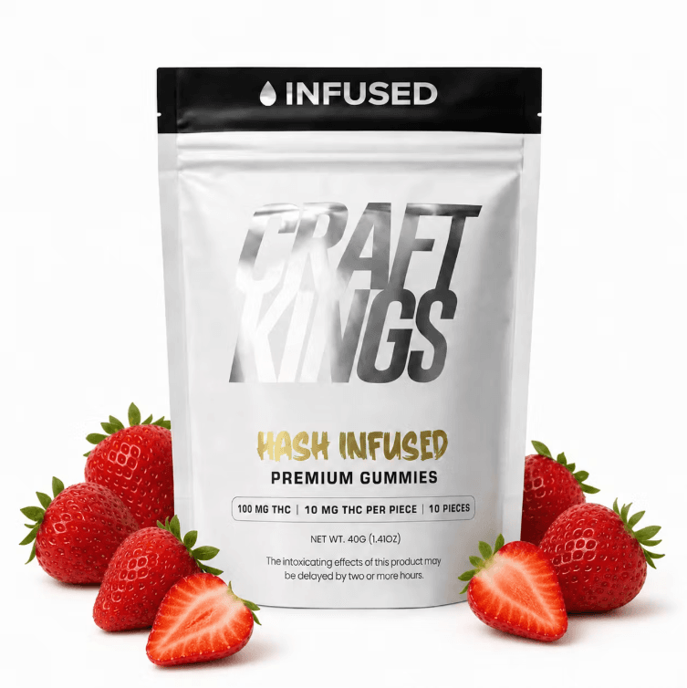 Strawberry Hash Infused Edibles
