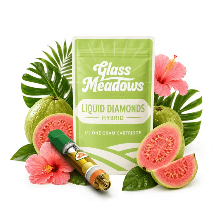 Guava Lava 1g Liquid Diamonds Cart