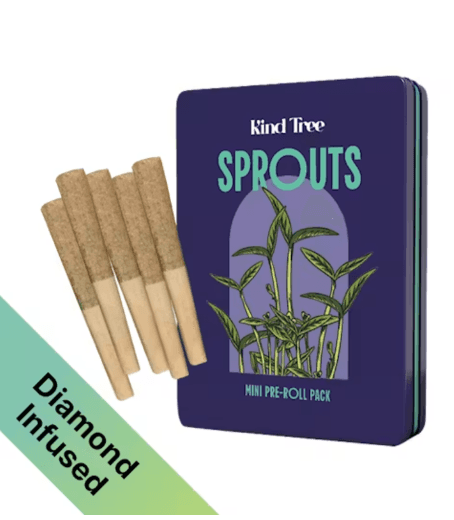 Dirty Banana 5pk/1.75g Diamond Infused Prerolls