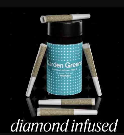PayDaze 5pk/2.5g Diamond Infused Prerolls