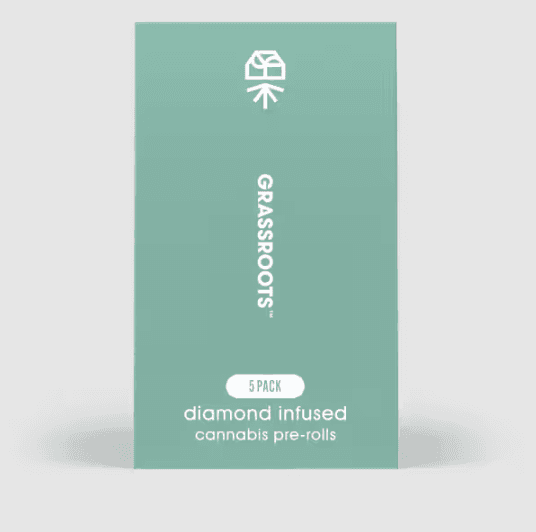 Jack Herer Diamond Infused 5pk/2g Prerolls