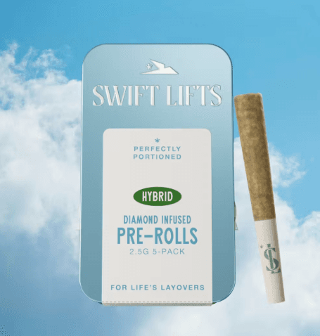Casey Jones 5pk/2.5g Kief Infused Prerolls
