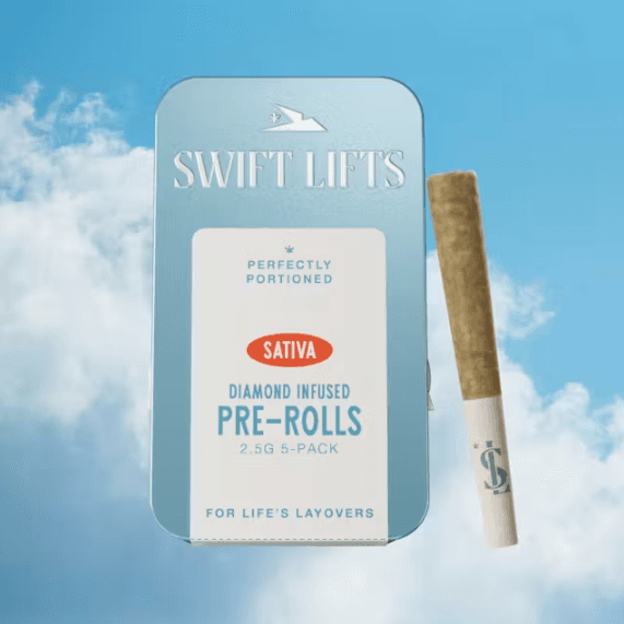 Casey Jones 5pk/2.5g Diamond Infused Prerolls