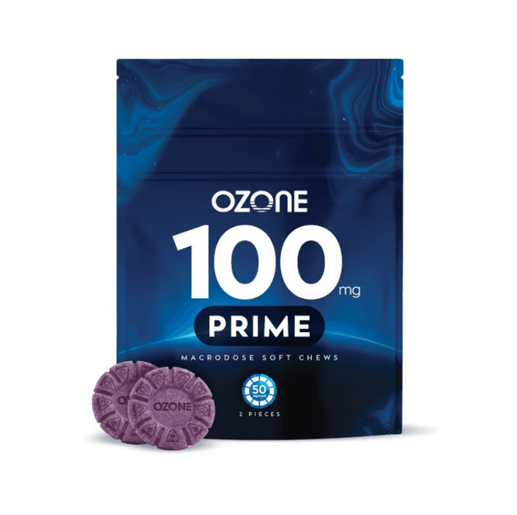 Wild Berry Prime Macrodose 2pk/100mg Edibles